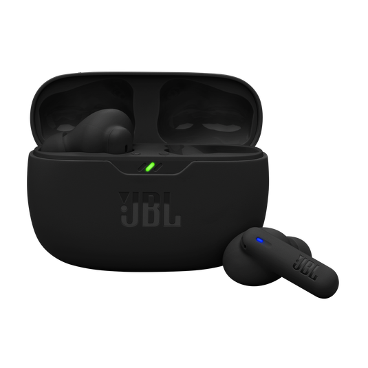 JBL Wave Beam 2 - Black - True Wireless Noise Cancelling Earbuds - Hero image number null